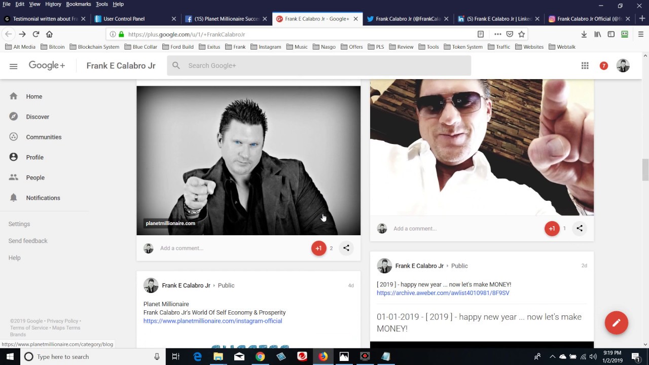 Online Presence | Daily Content Routine | Frank Calabro Jr