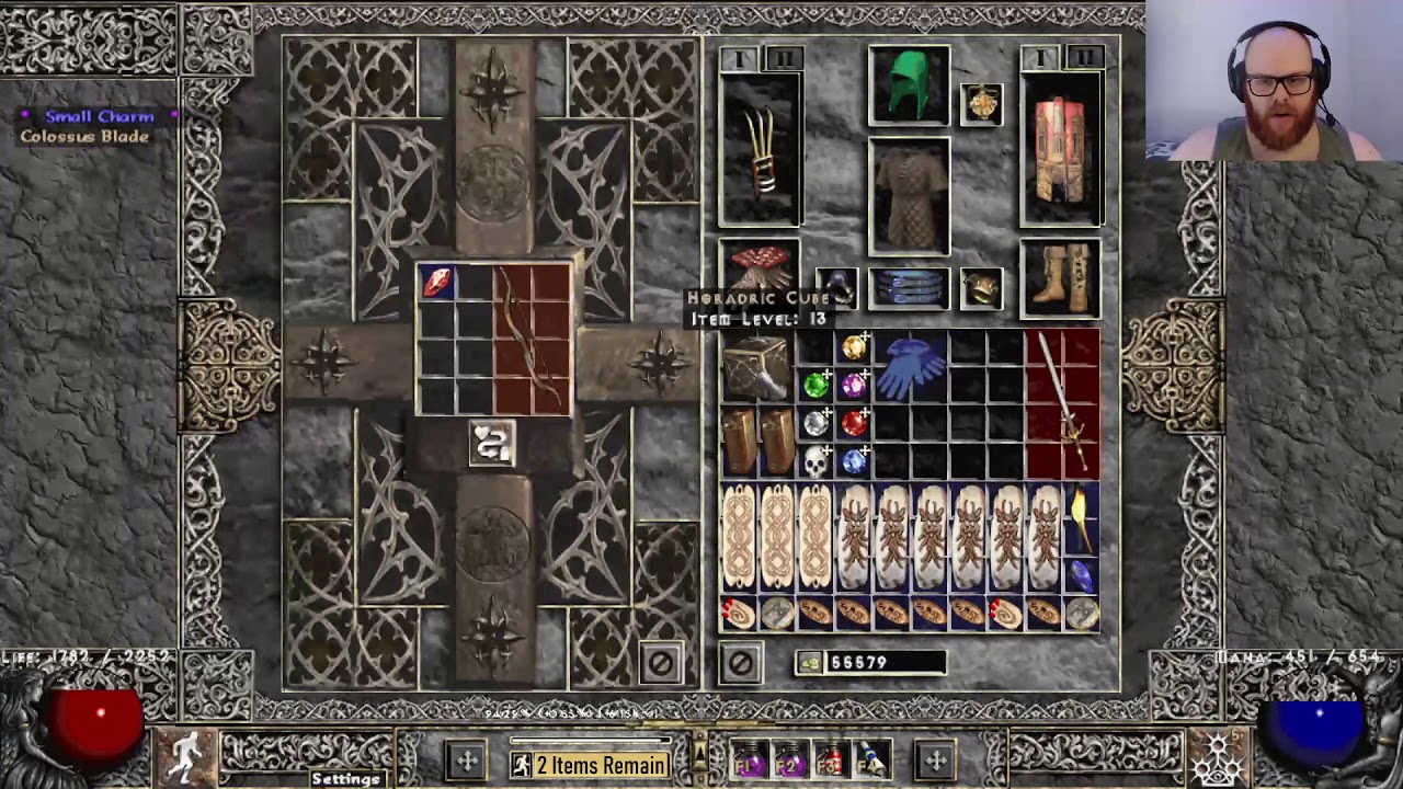 Project Diablo 2 (PD2) - Windforce AND Grandfather Unbelievable Double Drop - Solo Self Found day63