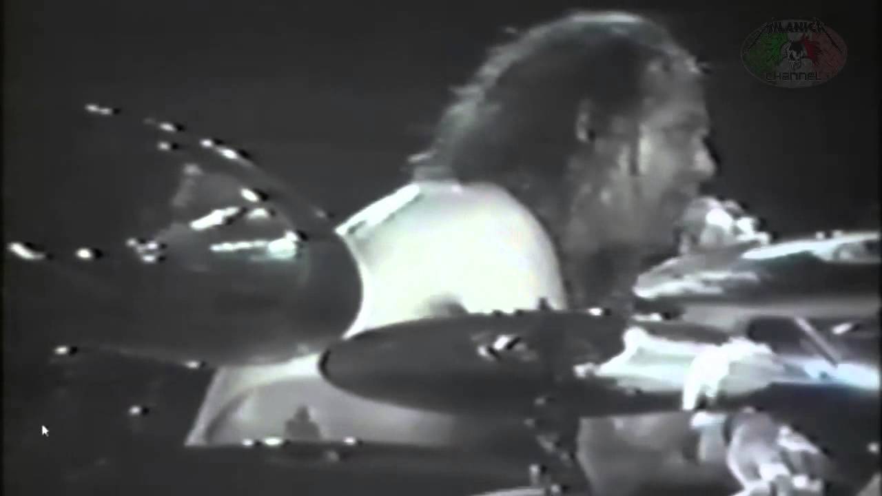 Metallica - War Pigs / IRON MAN ( James Hetfield playing drums) - 1992 02 28 - Albany NY USA