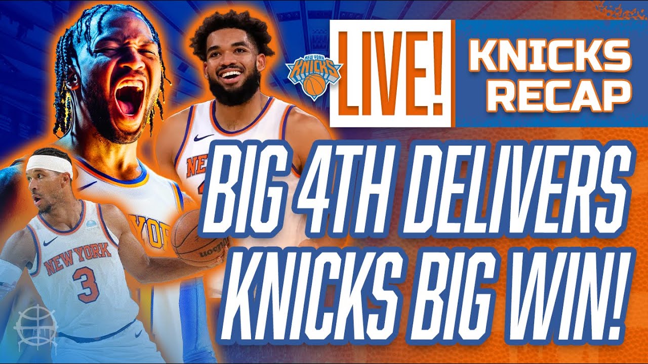 BIG 4th Quarter Delivers KNICKS BIG WIN! Josh Hart's Impactful Return! | #Knicks vs Blazers Postgame