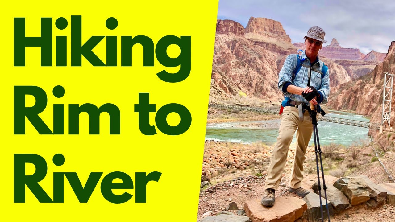 Rim to river to rim in a day. Bright Angel Trail, Grand Canyon.