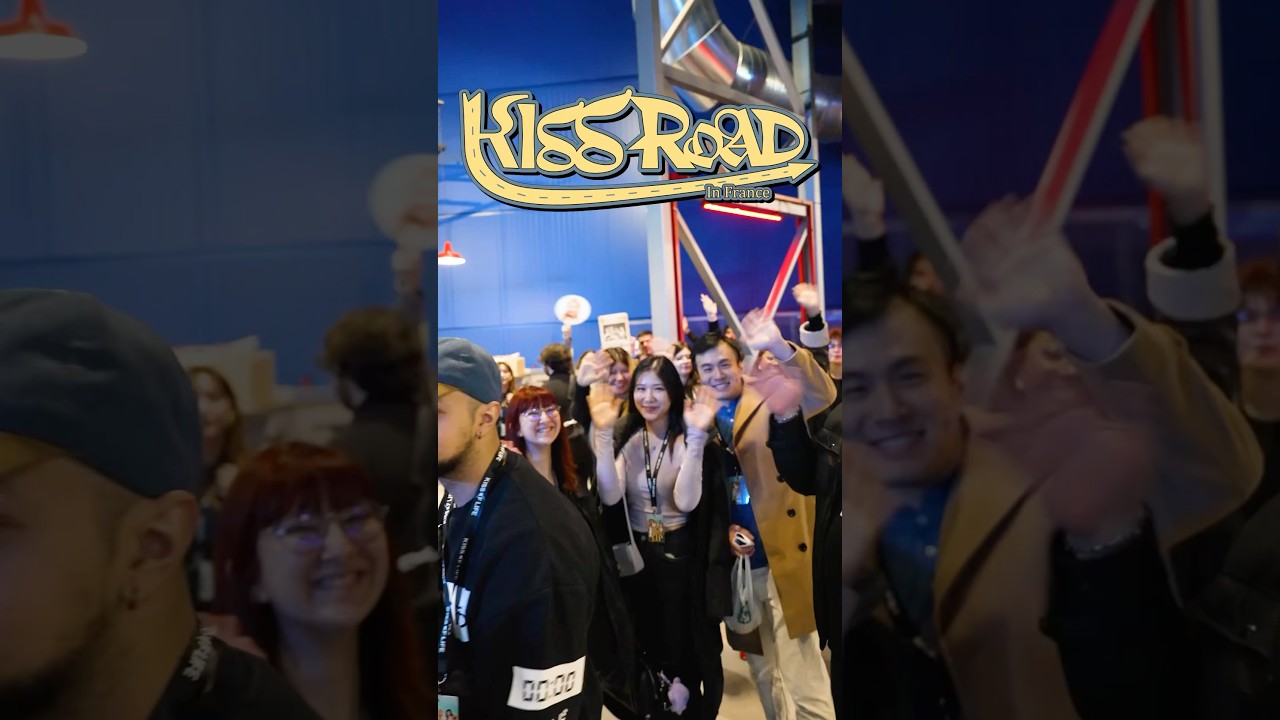 KISS ROAD in France🇫🇷#KISSOFLIFE #키스오브라이프 #KIOF #KISSROAD #KISSROADinEU2025 #Shorts