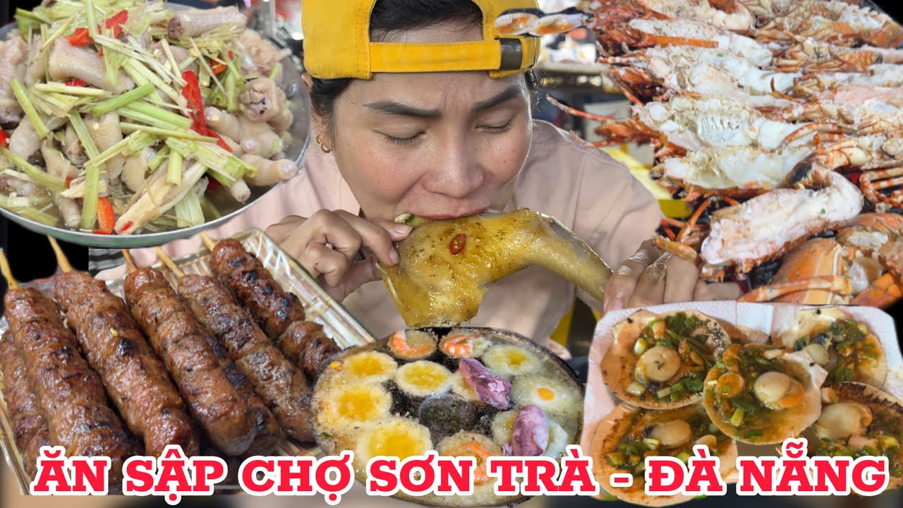 NSM NÁO LOẠN KHU CHỢ NỔI TIẾNG SƠN TRÀ-THAM QUAN CÂY CẦU  BẬT NHẤT ĐÀ NẴNG