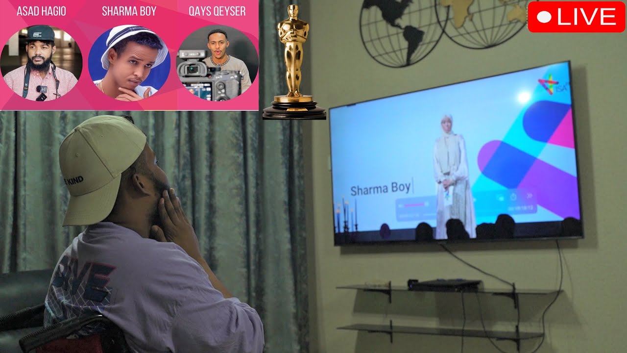 LIVE ISA23  BEST ENTERTAIMENT AWARD SHARMA BOY QEYS QEYSAR ASAD HAGIO