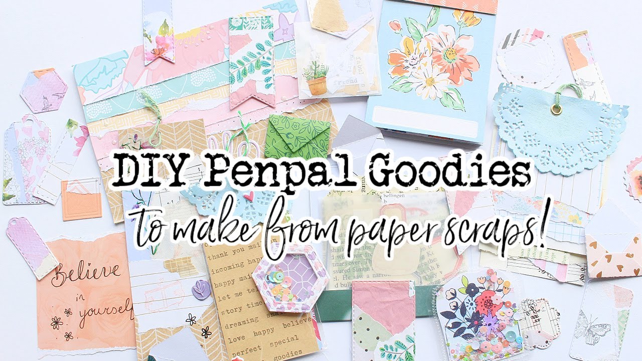 DIY Penpal Goodies Made from Paper Scraps! 💕