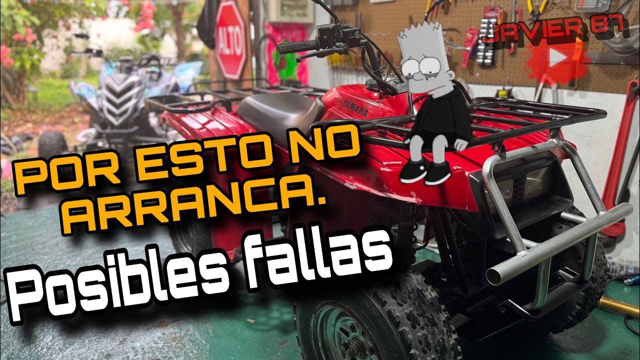¿Por que No ENCIENDE mi cuatrimoto? 😭|👨🏻‍🔧  #moto  #cuatrimotos #atv