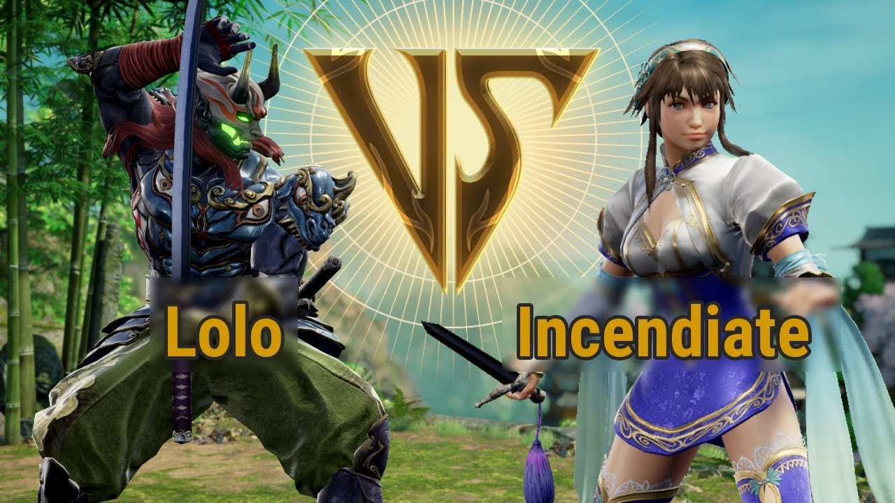 Lolo (Yoshimitsu) VS Incendiate (Xianghua) | Soul calibur VI