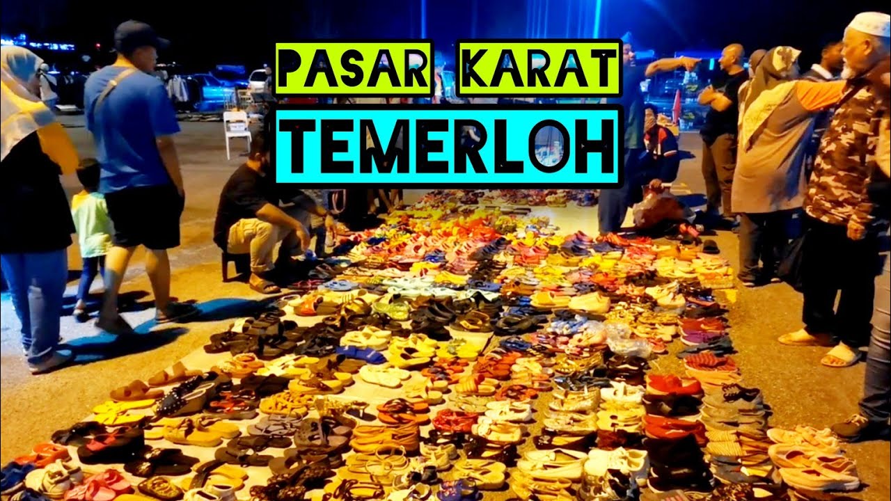 Pasar Karat Terpanjang Ada Di Temerloh Pahang.