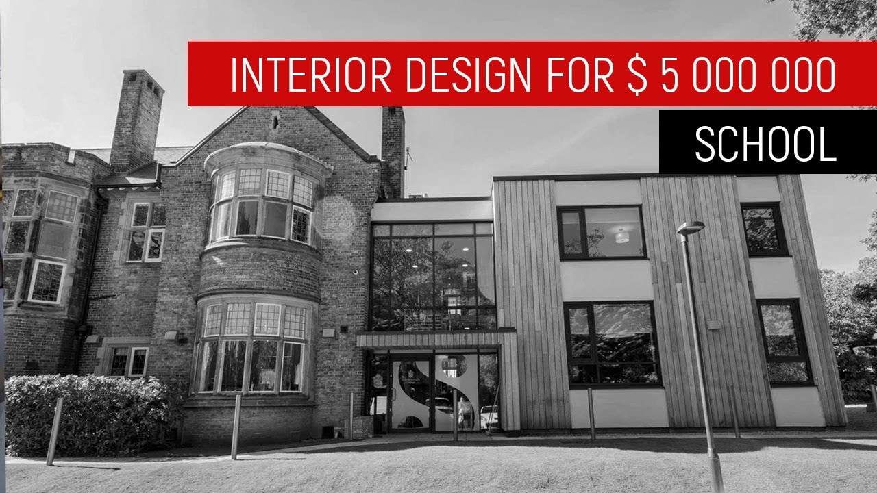 How look a school with a $5 million design? UK School Scarborough design review and building tour.