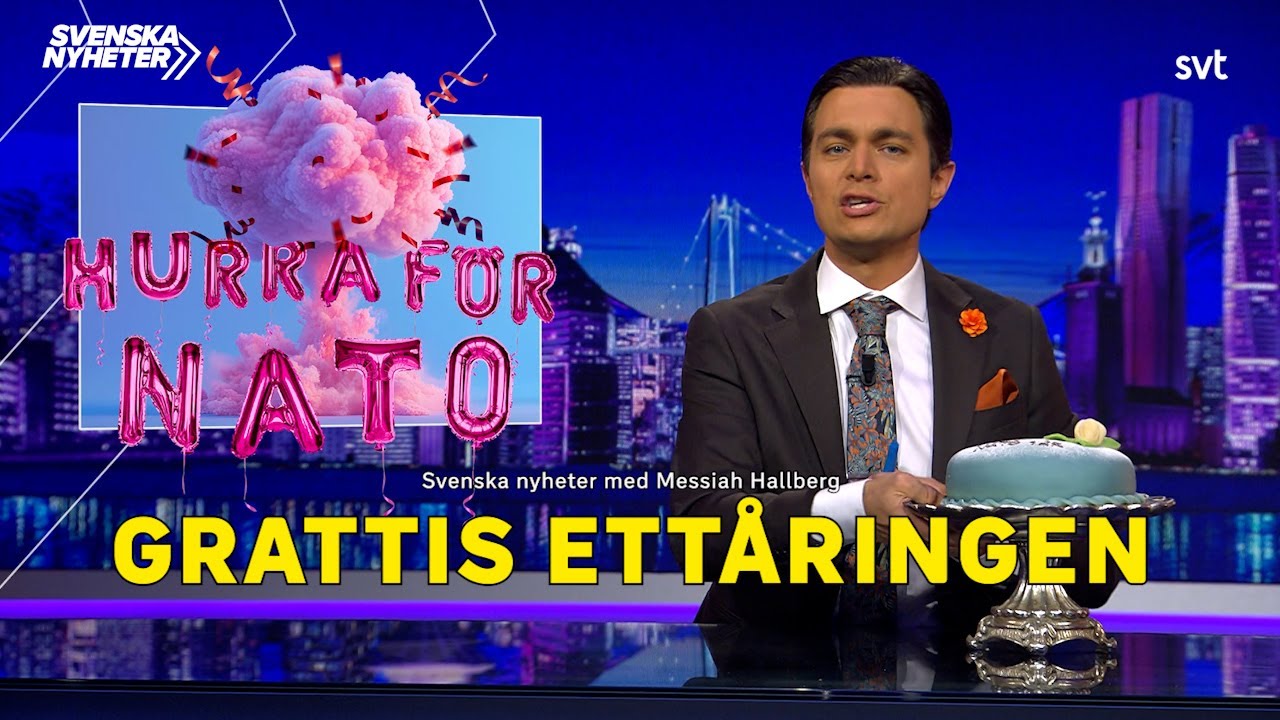Svenska nyheter –Hurra för Nato