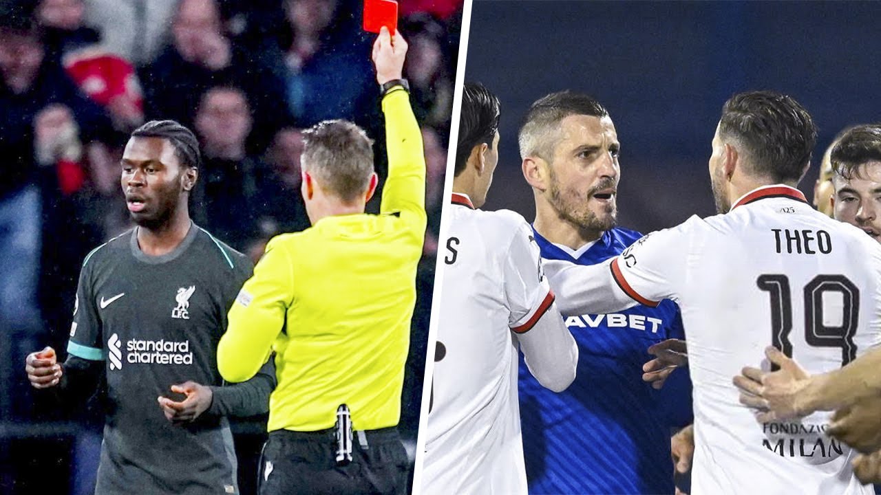 Crazy Red Cards & Angry Moments 2025