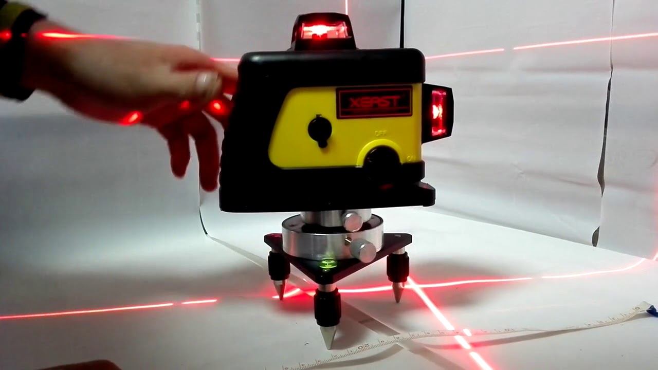 Factory Price to XEAST Professional 3D 12 lines laser level 360 Vertical