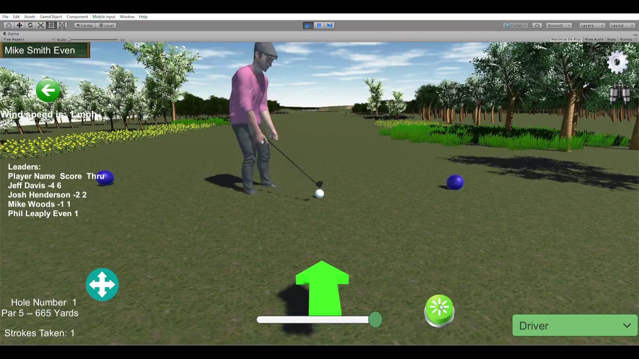 Titan Golf Video Game