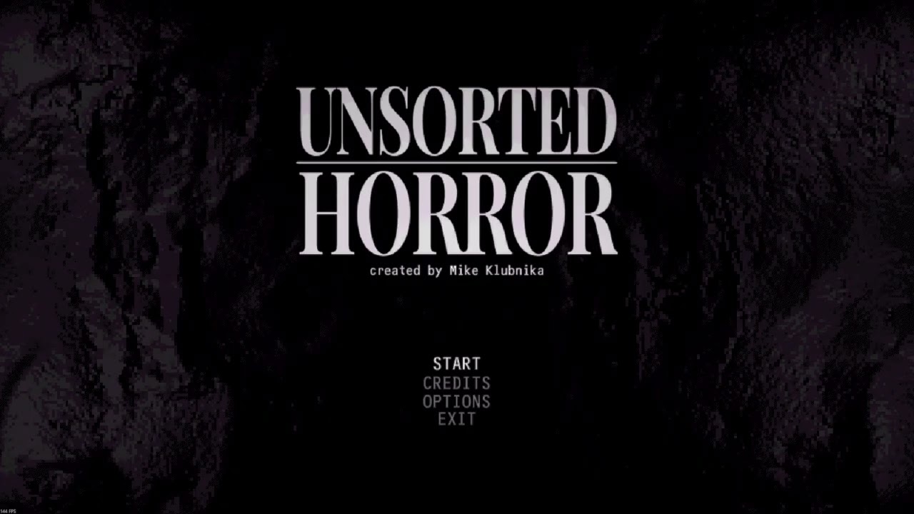 Almost an hour of Unsorted Horror Main Menu Theme to fall asleep to