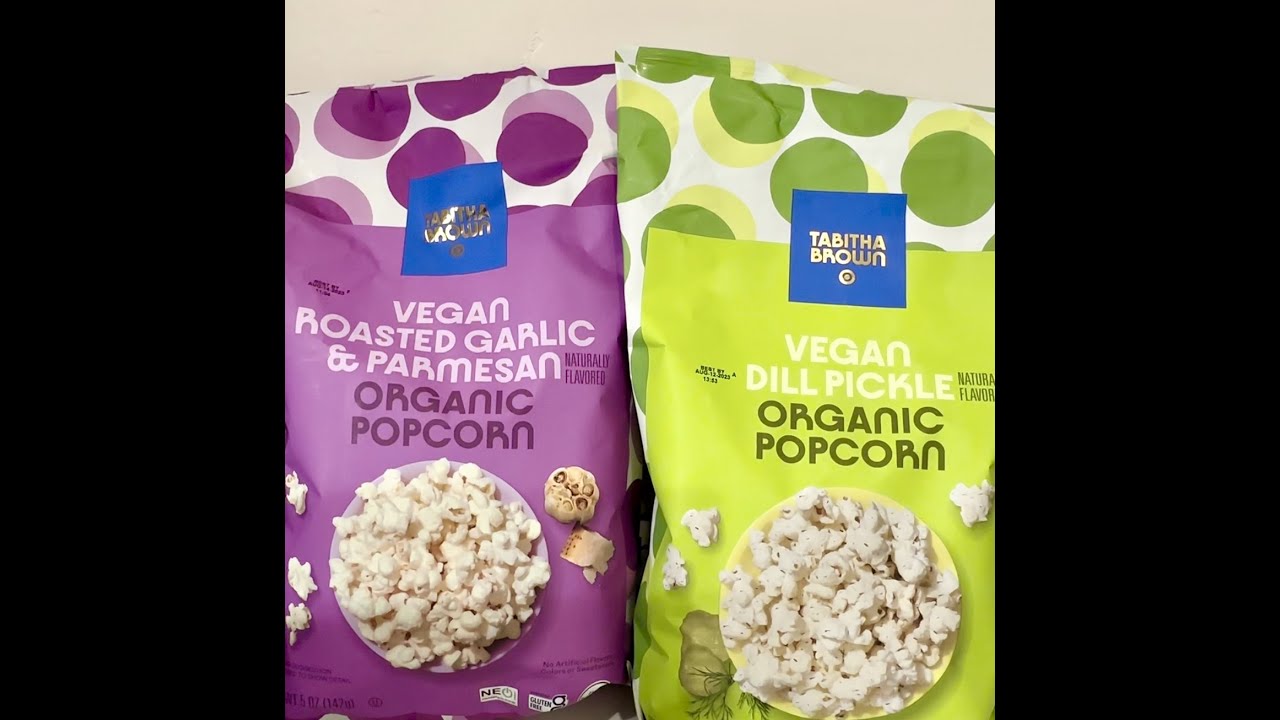 Let&rsquo;s see what this Tabitha Brown popcorn is hitting on! #target #tabithabrown