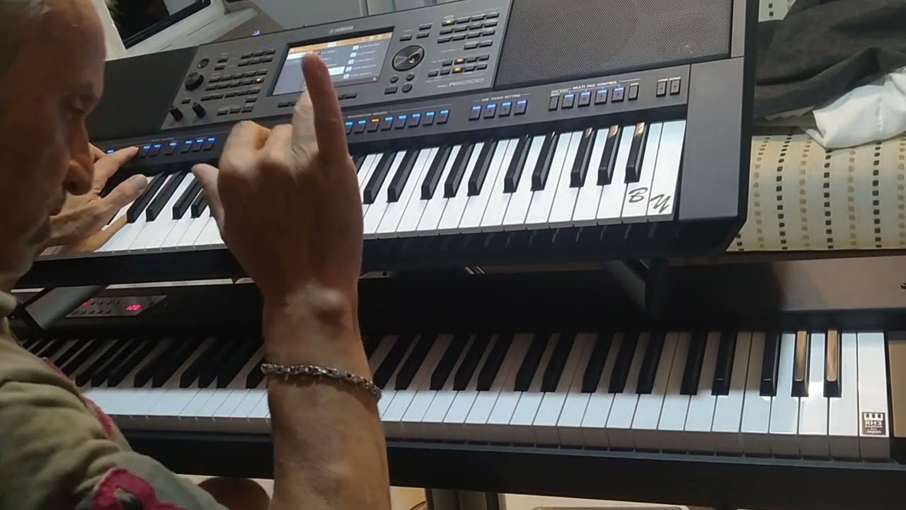 yamaha psr a5000 midi bağlantısı