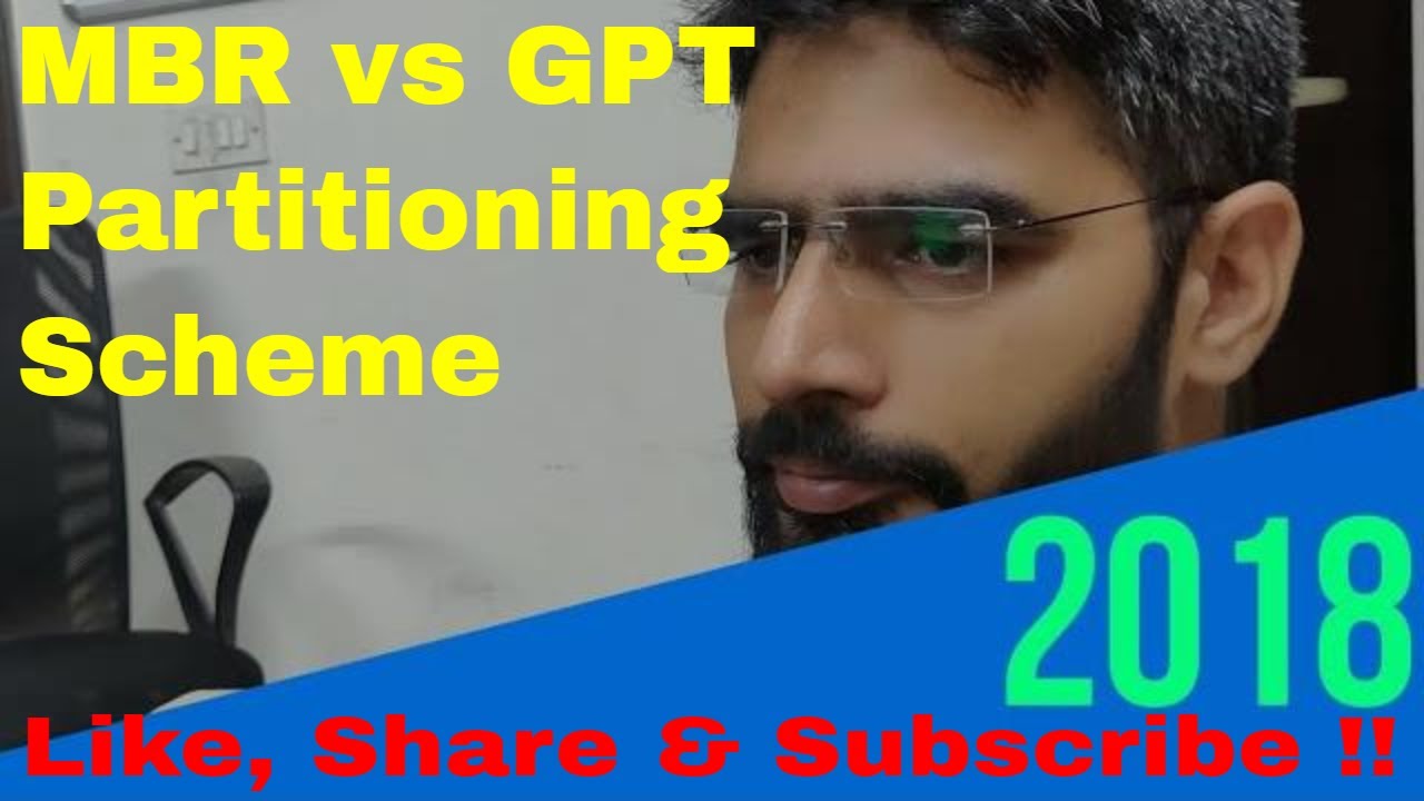 MBR vs GPT Partitioning Scheme From ServerGyan