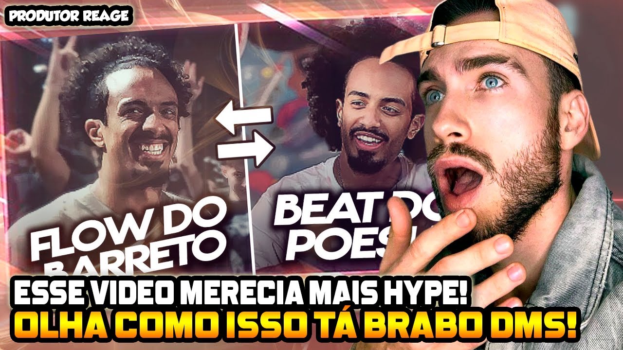 (ISSO FICOU INCRÍVEL!!) PRODUTOR REAGE Como ficam essas RIMAS em outro BEAT? 🎧 (REACT)
