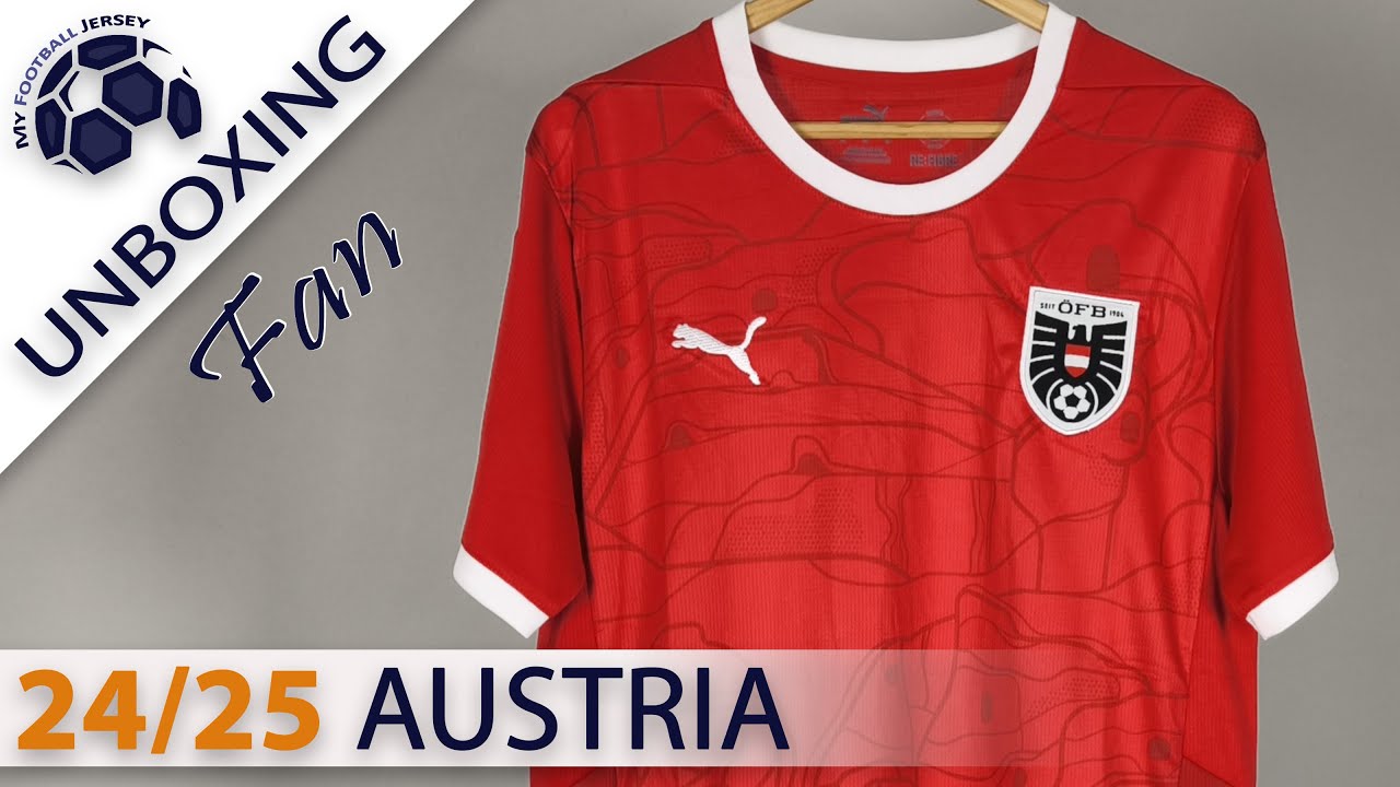 Austria Home Jersey 24/25 (Minejerseys) Fan Version Unboxing Review