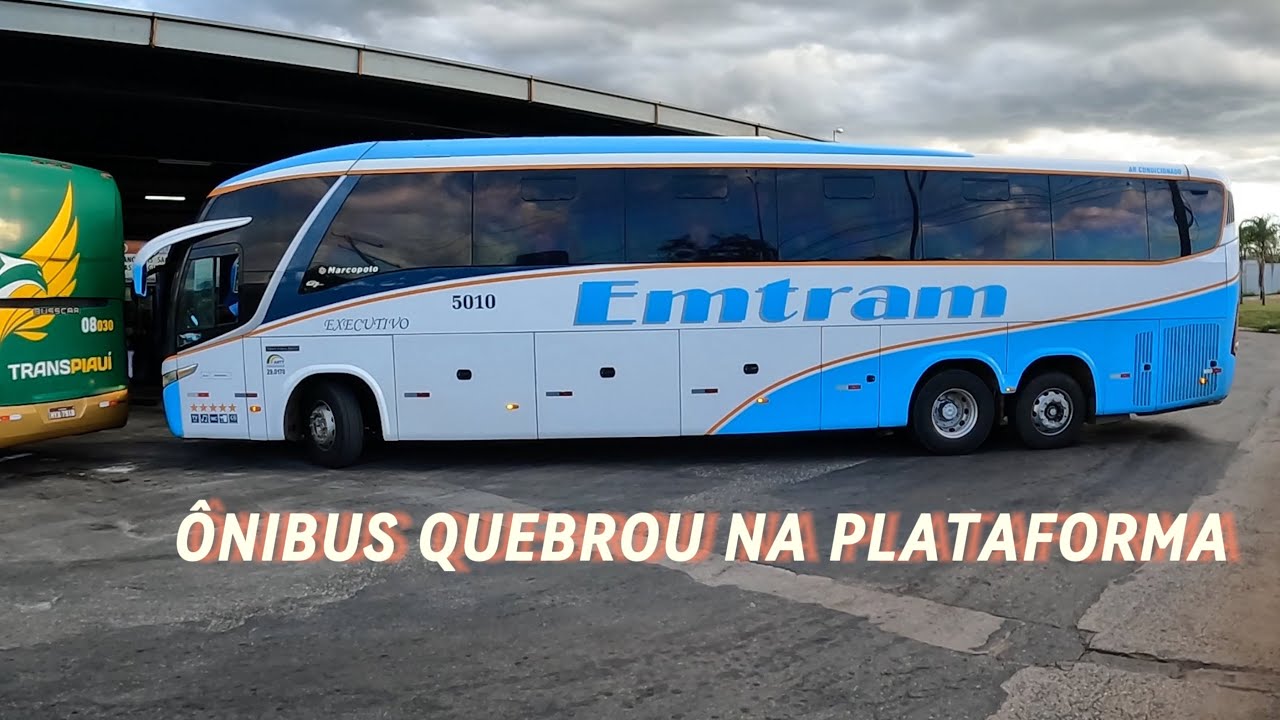 Motorista de ônibus sofre para sair da plataforma | Rodoviária de Taguatinga