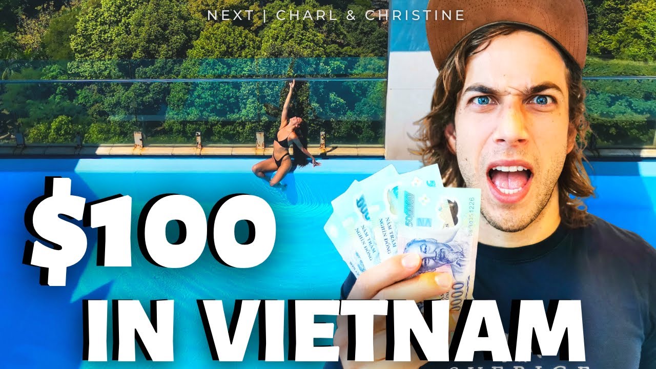a LUXURY WEEKEND UNDER 100 dollars in VIETNAM | luxury hotel for cheap | $100 challenge | Vlog #45