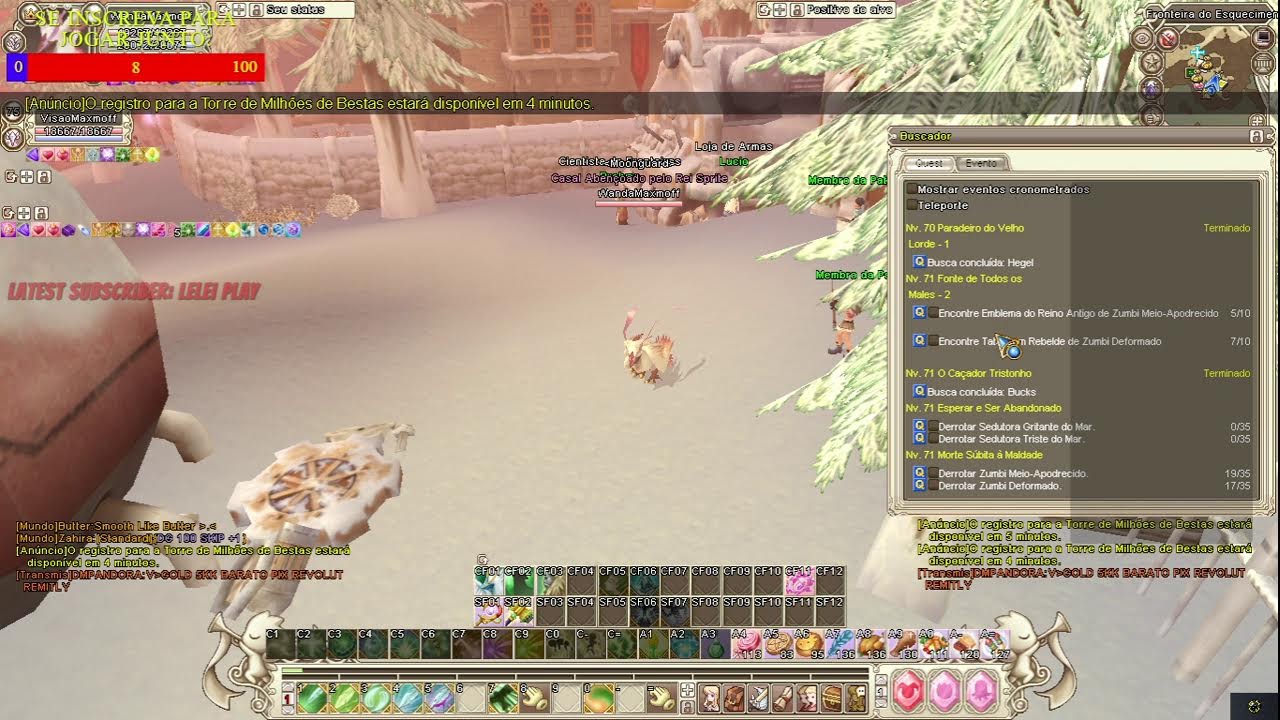 💫 Nível 70- Equips e Sprite| Grand Fantasia - Live 🐾