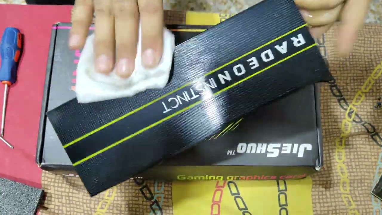AMD Radeon Instinct&trade; MI50 dust cleanup