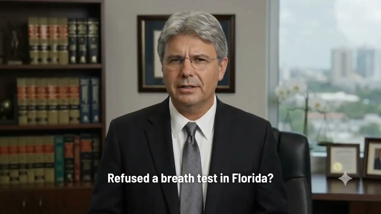 Florida Breath Test Refusal Lawyer | Tampa DUI Defense Attorney