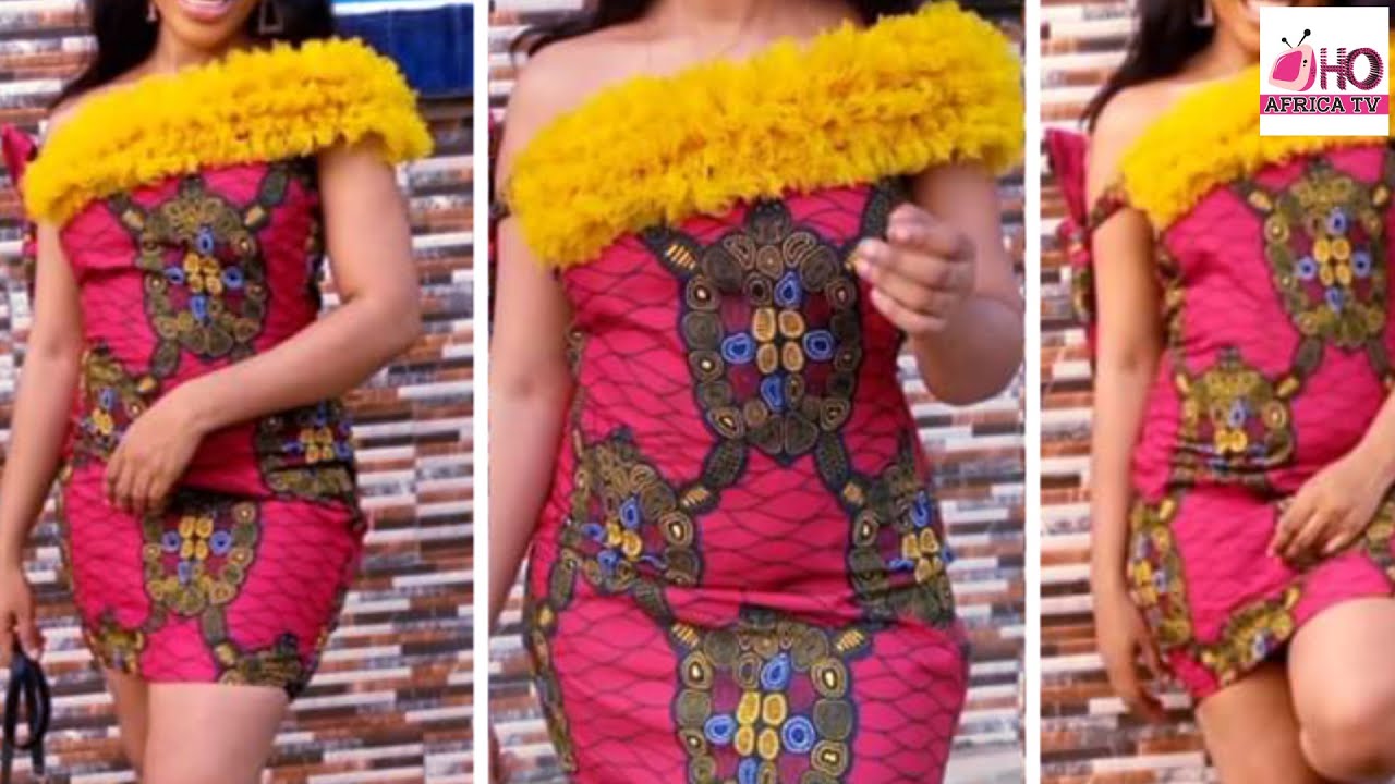 How To Cut A Mono Strap Ruffle Dress