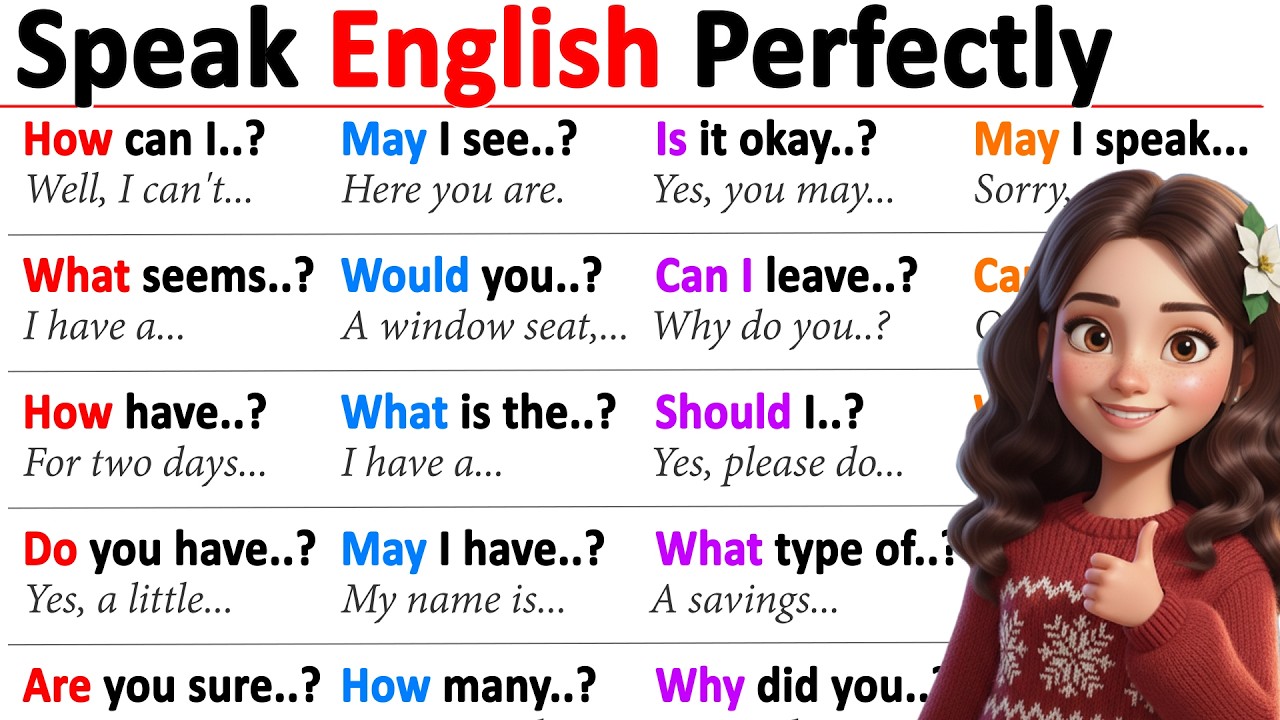 Simple Daily English Conversations | Listening and Speaking Practice for Beginners