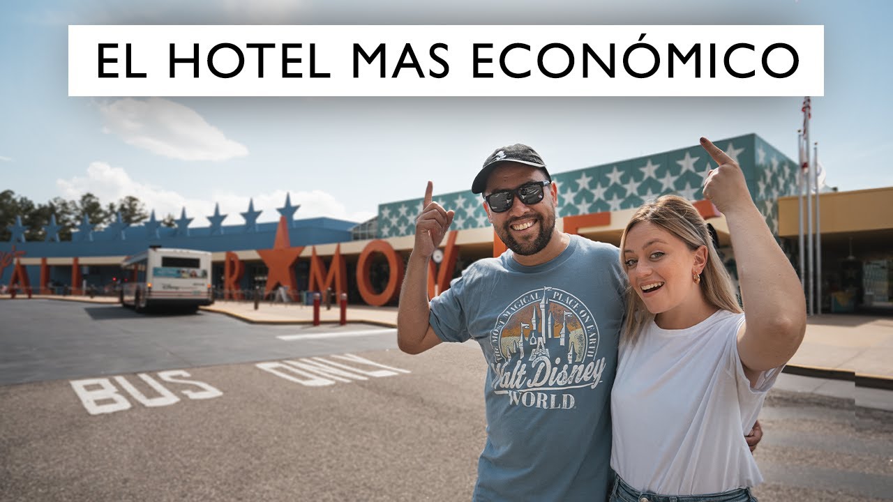 Así es el HOTEL más BARATO de DISNEY World - Disney's All-Star Movies Resort