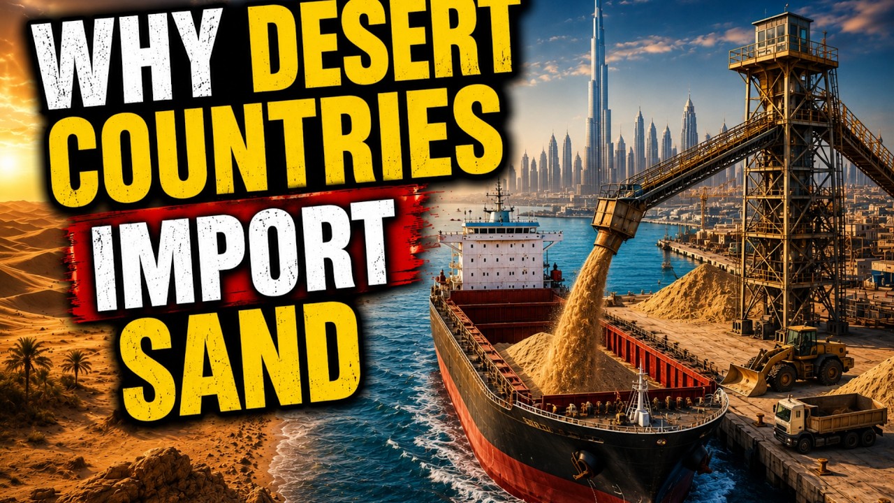 Why Desert Countries Import Sand