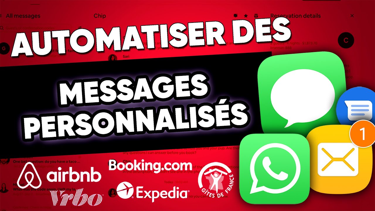 Comment envoyer automatiquement des messages personnalisés aux voyageurs ?