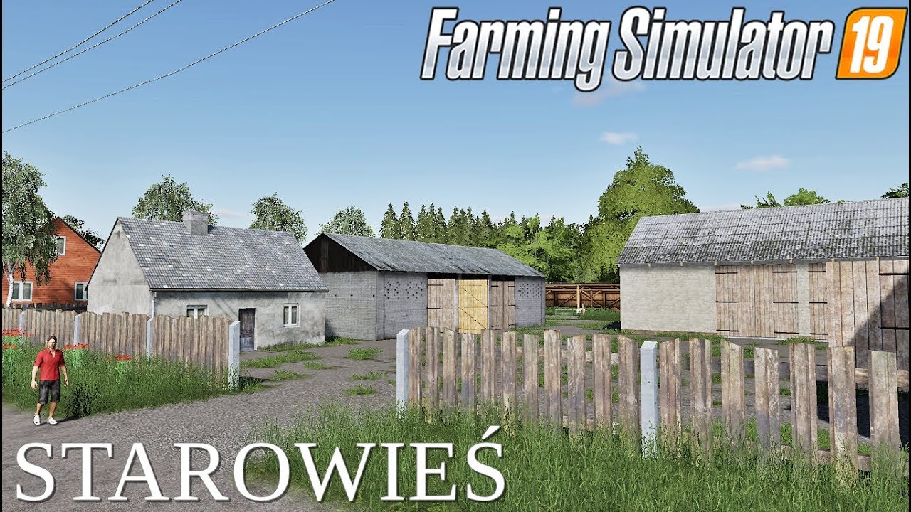 📸Prezentacja map #1⭐Starowieś ✔ Farming Simulator 19