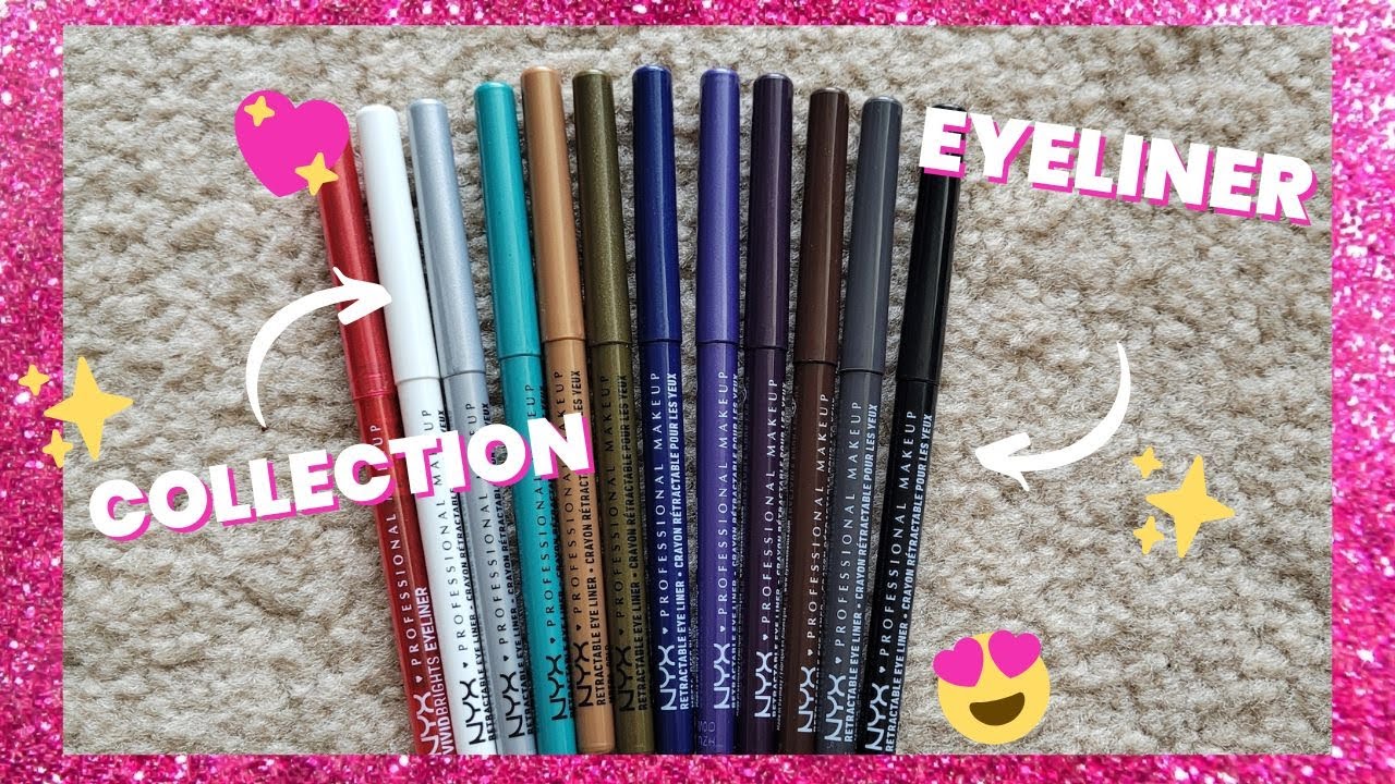 Makeup/Eyeliner Collection | Inventory & Declutter | Best Eyeliners for Tightlining (2022)