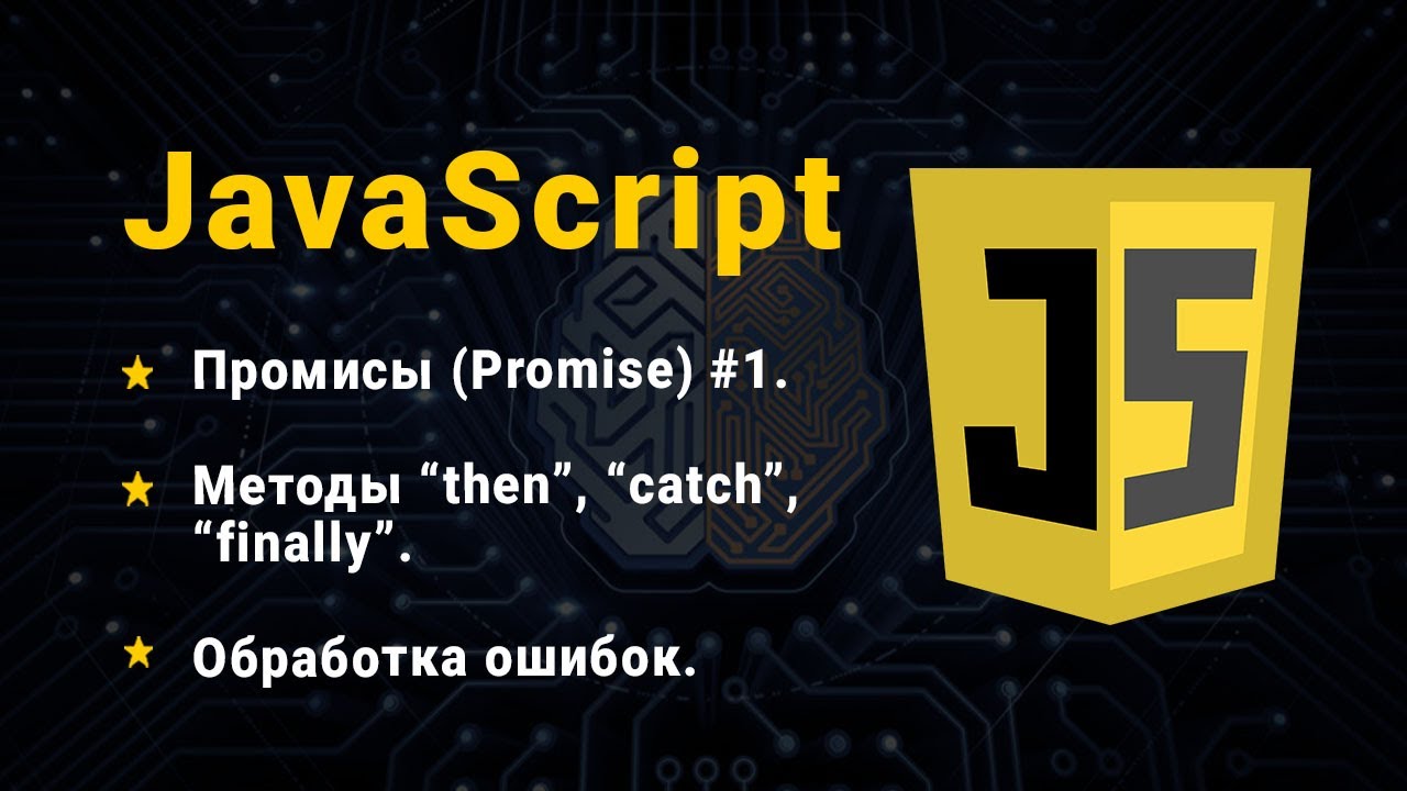 JavaScript. Проміси (Promise), частина № 1. Синтаксис, методи then, catch, finally. Обробка помилок