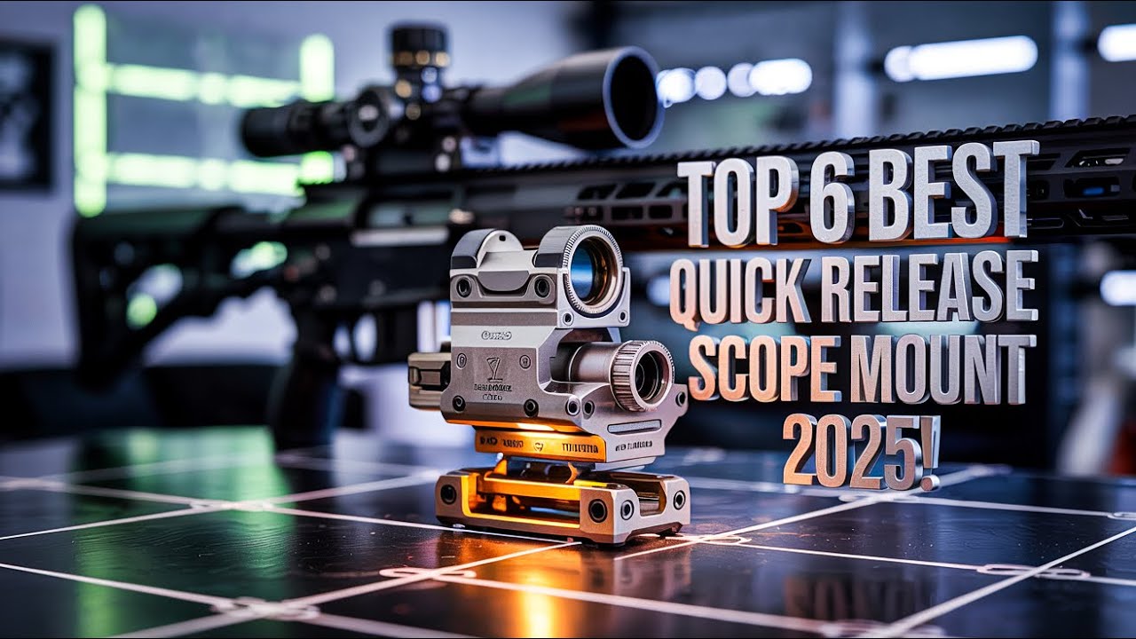 Top 6 Best Quick Release Scope Mount 2026!