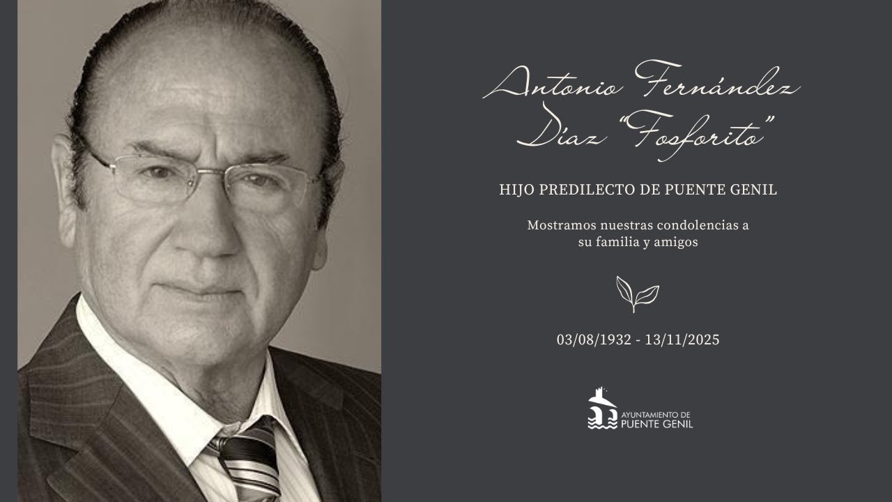 ⚫ EL ALCALDE, SERGIO VELASCO, MUESTRA SUS CONDOLENCIAS POR EL FALLECIMIENTO DE 