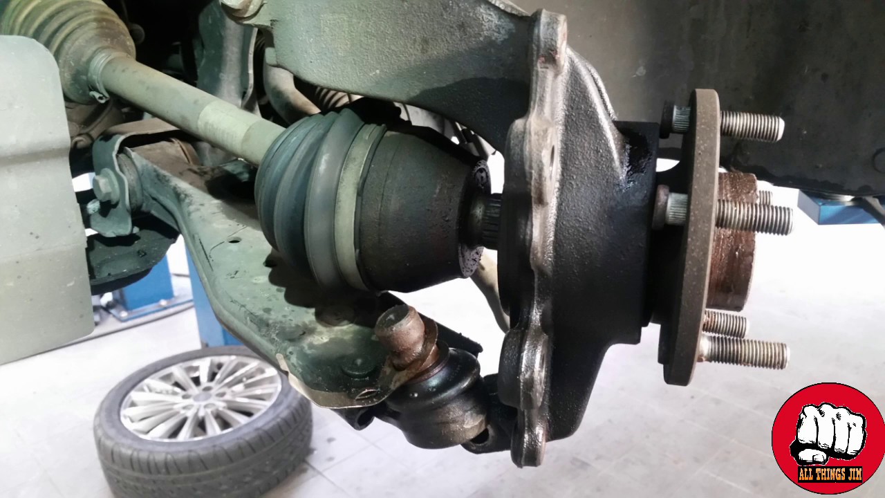 HOW TO REPLACE A FRONT WHEEL BEARING ON A FORD FOCUS 2011- 2017
