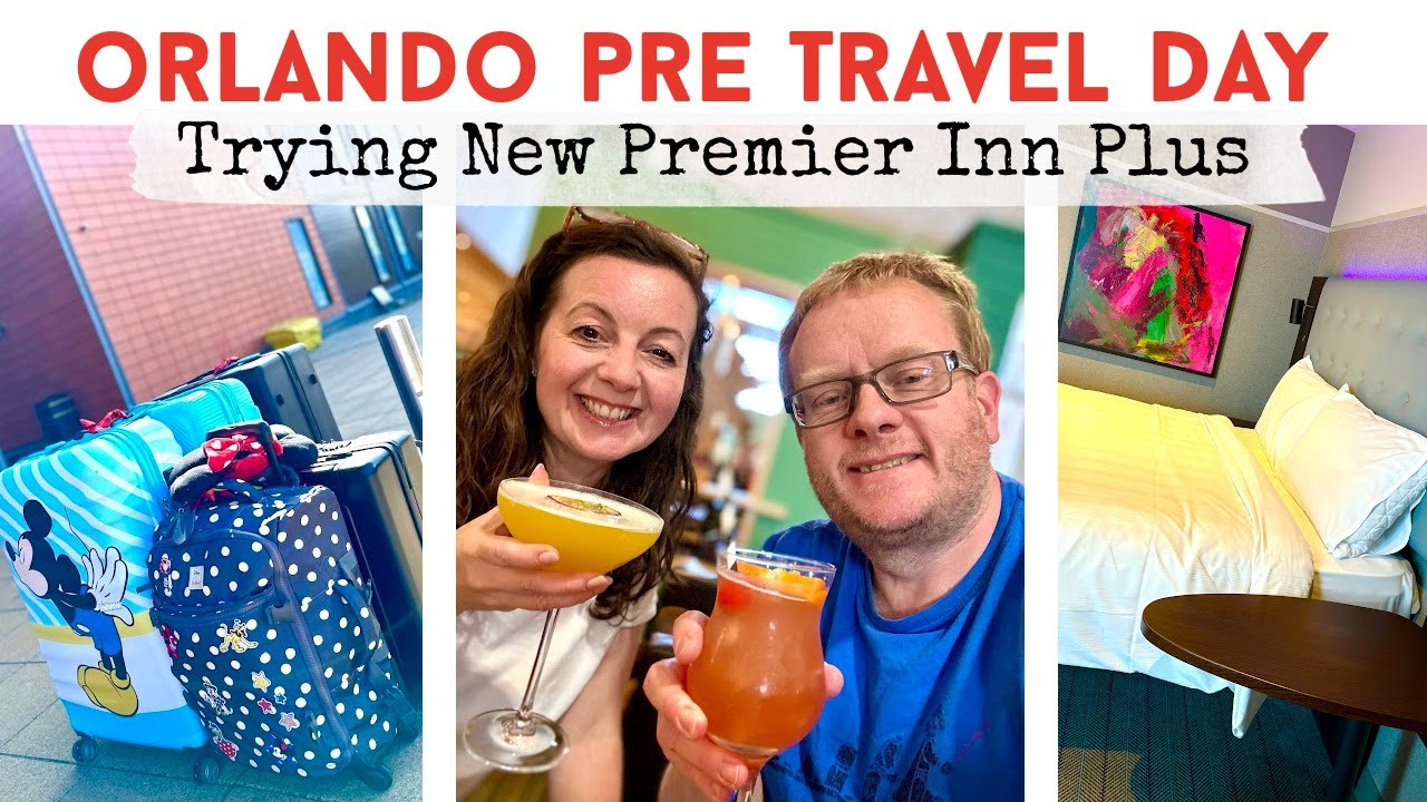 ORLANDO PRETRAVEL DAY | Premier Inn Heathrow | Premier Plus Room - Is It Worth It?