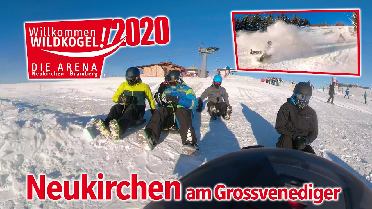 Zipfelbob Talabfahrt Neukirchen am Grossvenediger 2020 Gopro Fusion