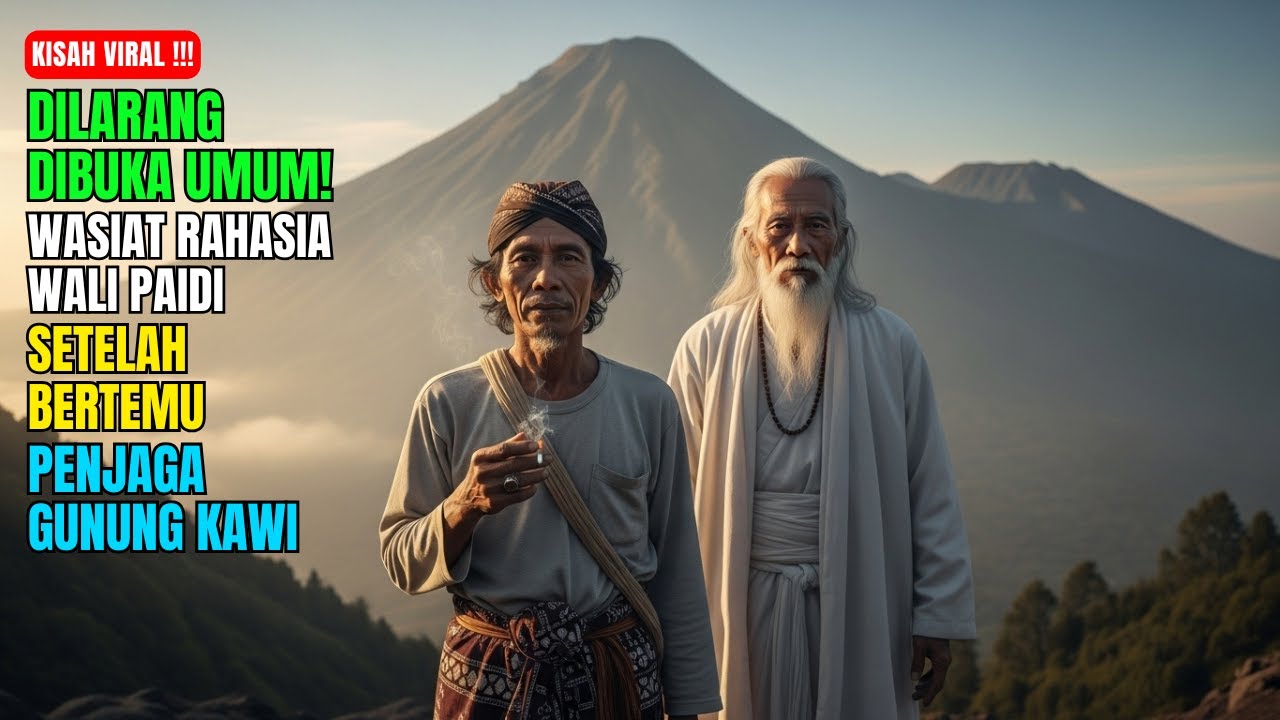GEMPAR ‼️ Dilarang Dibuka Umum! Wasiat Rahasia Wali Paidi Setelah Bertemu Penjaga Gunung Kawi