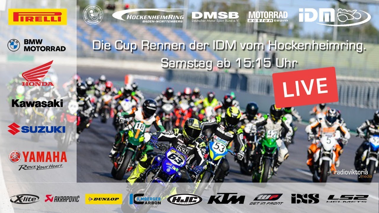 Die Cup Rennen der IDM vom Hockenheimring