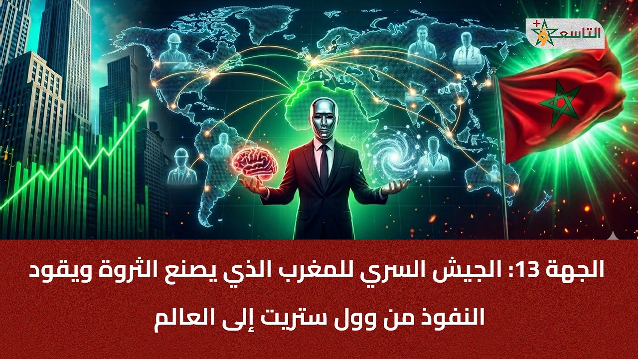 الجهة 13: الجيش السري للمغرب الذي يصنع الثروة ويقود النفوذ من وول ستريت إلى العالم