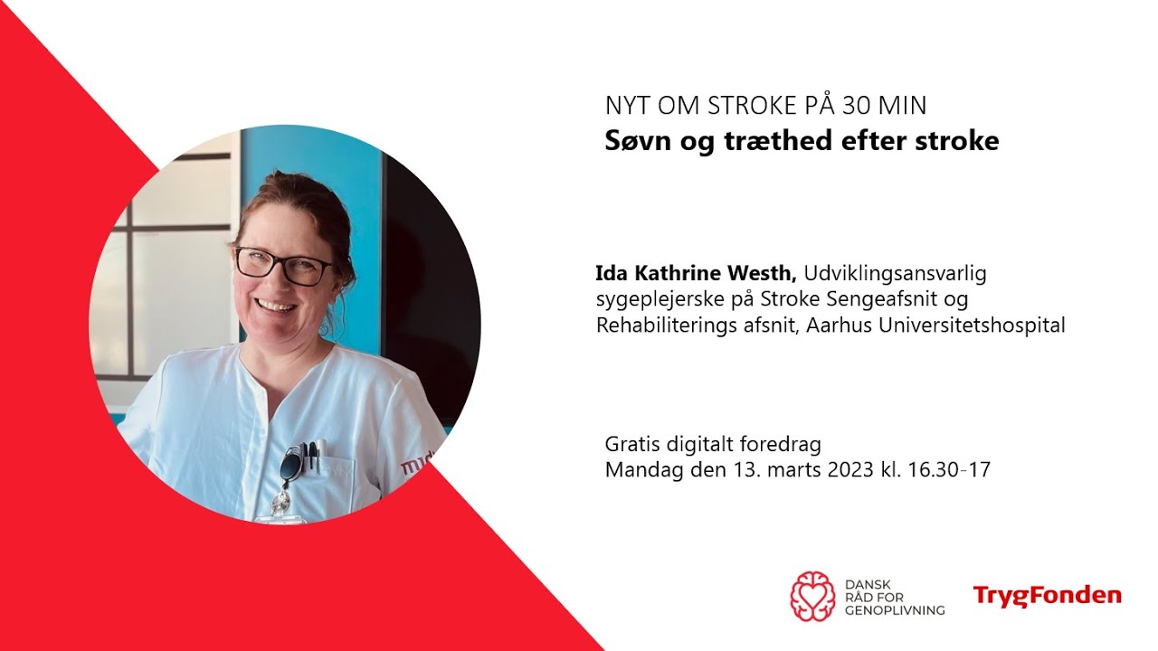 Søvn og træthed efter stroke