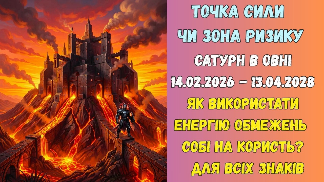 Точка Неповернення Сатурн починає новий цикл з 14 02 2026 Для кожного знаку Зодіака