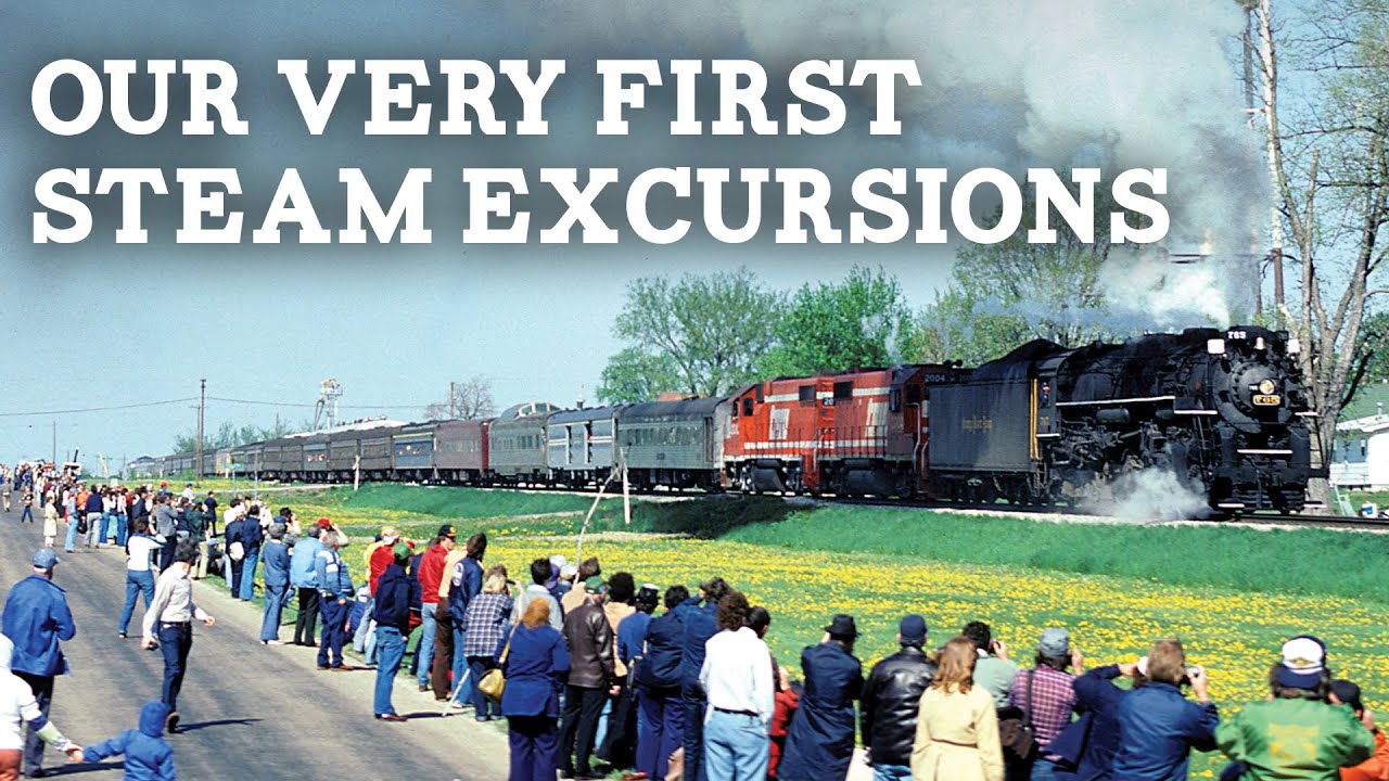 Nickel Plate Road 765's First Steam Excursions – May, 1980 Silent 8mm Footage