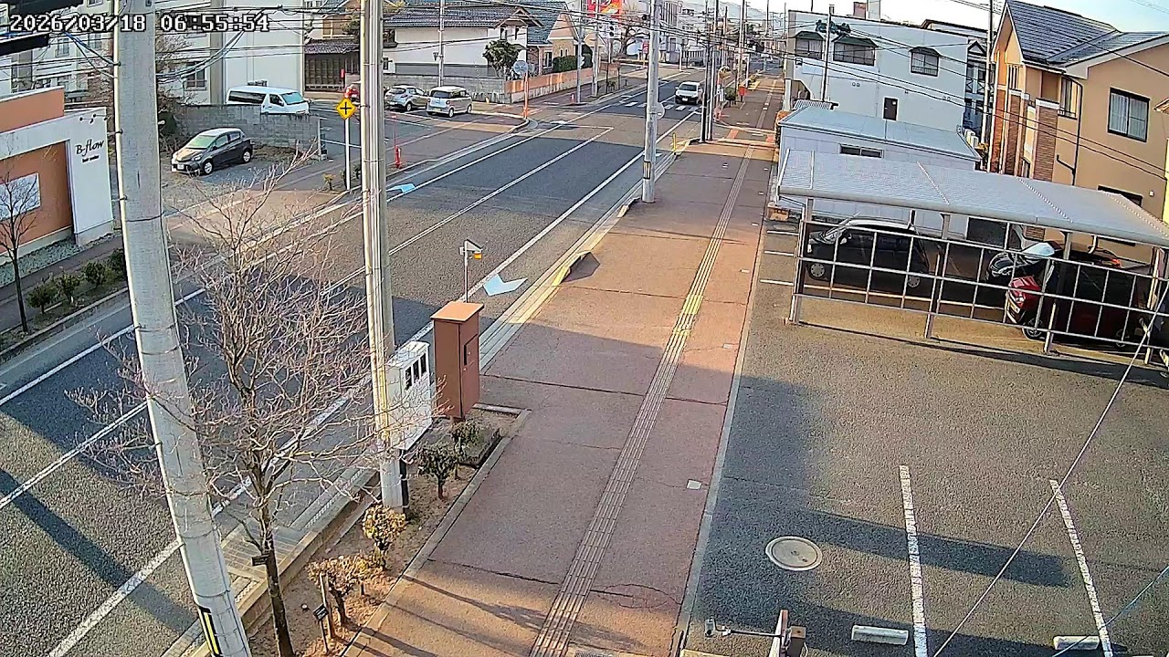 山形県山形市若葉町道路沿いライブカメラ Yamagata Yamagatashi Live camera.world.cam