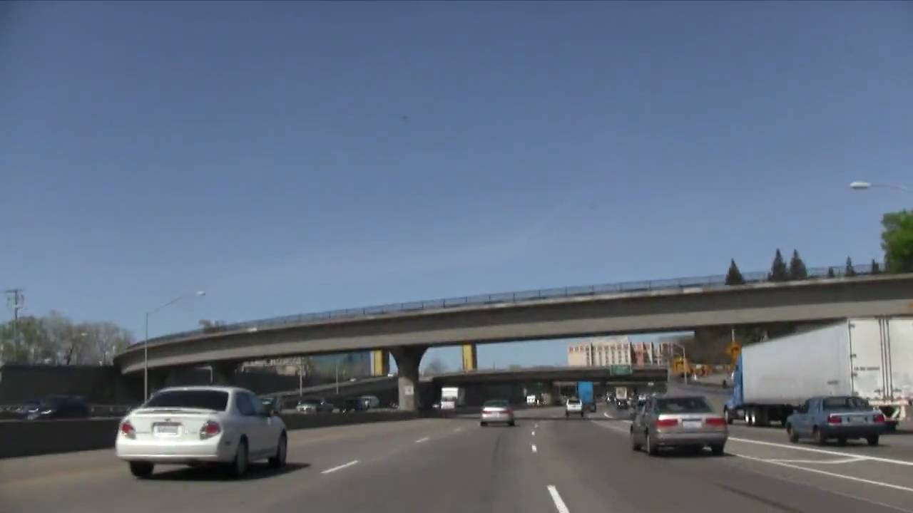 I-5 North (CA), Sacramento, Exit 507 To Exit 525B