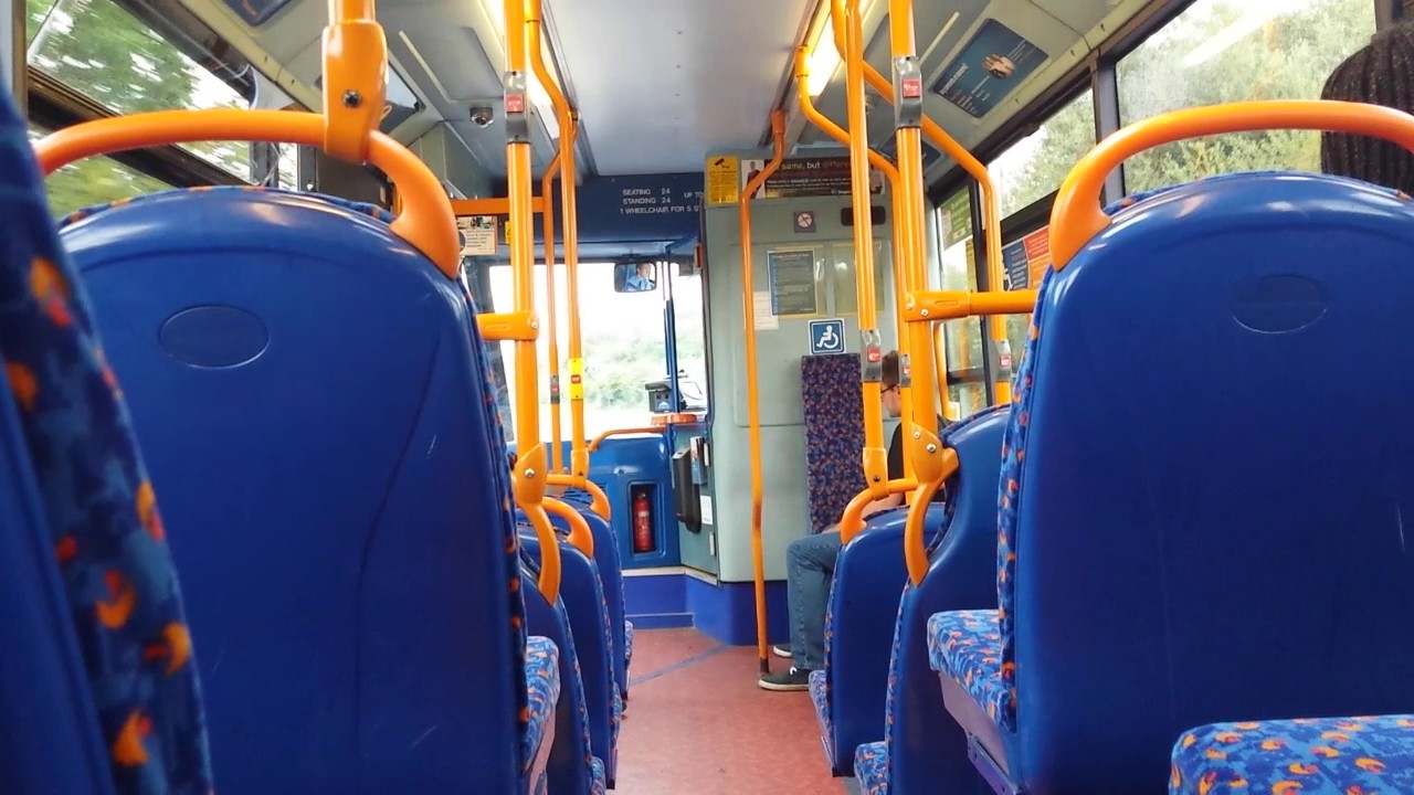 Awful sounding and cutting out!! 47668 GN58NXO Stagecoach South East Optare Solo M880